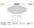 VALEO Sada brzdovch destiek FIRST ‐ VA 302851