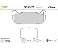 Sada brzdovch destiek VALEO ‐ VA 302862