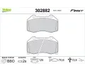 Sada brzdovch destiek VALEO ‐ VA 302882