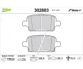 Sada brzdovch destiek VALEO ‐ VA 302883