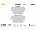 Sada brzdovch destiek VALEO ‐ VA 302885