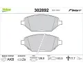VALEO Sada brzdov�ch desti�ek FIRST&nbsp;&dash;&nbsp;VA 302892