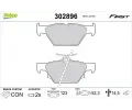 VALEO Sada brzdov�ch desti�ek FIRST&nbsp;&dash;&nbsp;VA 302896