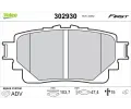 VALEO Sada brzdovch destiek FIRST ‐ VA 302930
