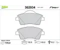 VALEO Sada brzdovch destiek FIRST ‐ VA 302934