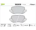 Sada brzdovch destiek VALEO ‐ VA 302939