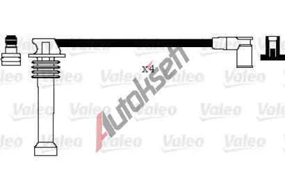 VALEO Sada kabel pro zapalovn VA 346008, 346008