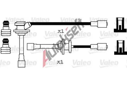 VALEO Sada kabel pro zapalovn VA 346083, 346083
