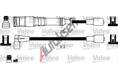 VALEO Sada kabel pro zapalovn VA 346232, 346232