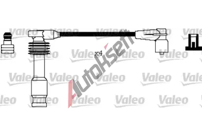 VALEO Sada kabel pro zapalovn VA 346292, 346292