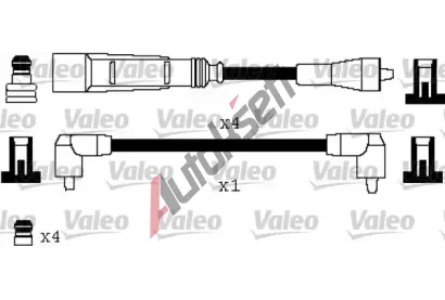 VALEO Sada kabel pro zapalovn VA 346333, 346333