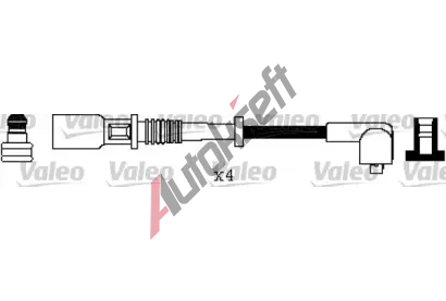 VALEO Sada kabel pro zapalovn VA 346555, 346555