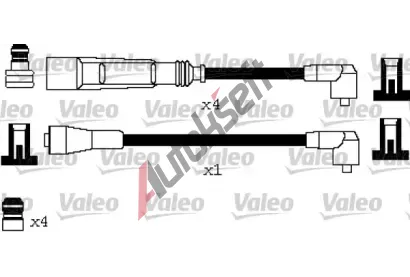 VALEO Sada kabelů pro zapalování VA 346621, 346621  VALEO Sada kabelů pro zapalování VA 346621, 346621
