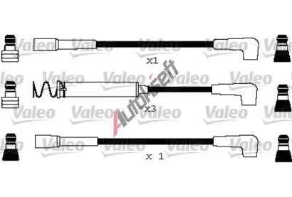 VALEO Sada kabel� pro zapalov�n� VA 346670, 346670