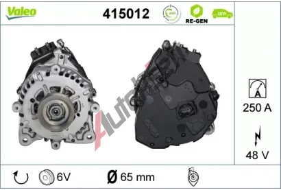 VALEO Genertor startru VALEO RE-GEN REMANUFACTURED VA 415012, 415012