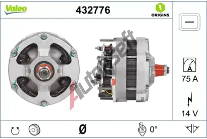 VALEO Alterntor VA 432776, 432776
