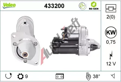 VALEO Start�r VA 433200, 433200