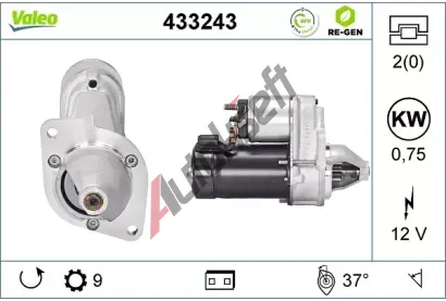 VALEO Start�r VA 433243, 433243