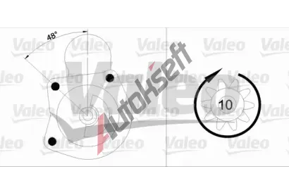 VALEO Start�r VA 433340, 433340