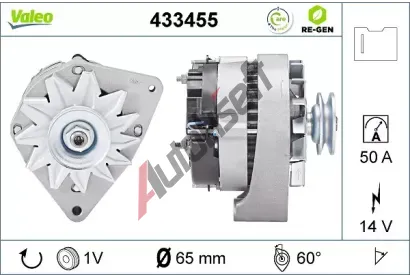 VALEO Alterntor VA 433455, 433455