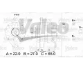 Altern�tor&nbsp;VALEO&nbsp;&dash;&nbsp;VA 433462