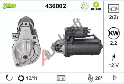 VALEO Startr VA 436002, 436002