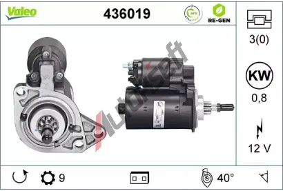 VALEO Startr VA 436019, 436019