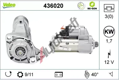 VALEO Start�r VA 436020, 436020