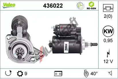 VALEO Startr VA 436022, 436022