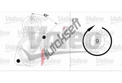 VALEO Start�r VA 436085, 436085