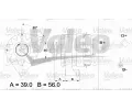VALEO Alternátor VA 436314, 436314