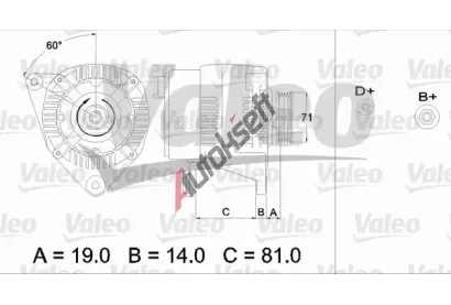 VALEO Altern�tor VA 436386, 436386