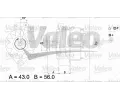 Altern�tor&nbsp;VALEO&nbsp;&dash;&nbsp;VA 436400