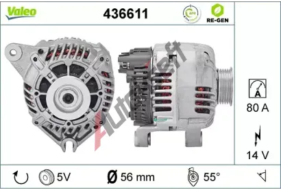 VALEO Altern�tor VA 436611, 436611