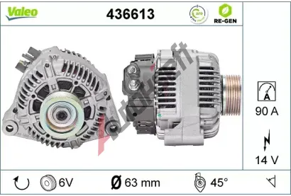 VALEO Alterntor VA 436613, 436613