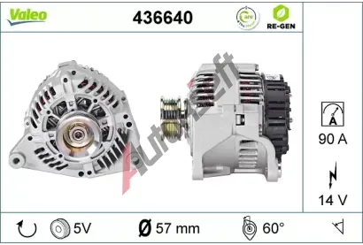 VALEO Alterntor VA 436640, 436640