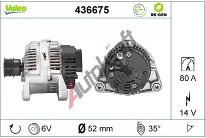 VALEO Altern�tor VA 436675, 436675