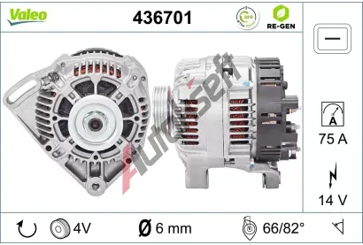 VALEO Altern�tor VA 436701, 436701