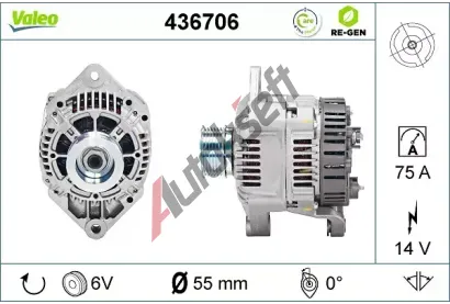 VALEO Alterntor VA 436706, 436706