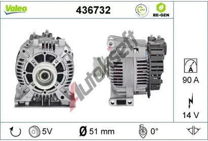 VALEO Alterntor VA 436732, 436732