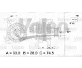 VALEO Alterntor VA 437116, 437116