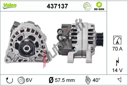 VALEO Alterntor VA 437137, 437137