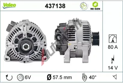 VALEO Alterntor VA 437138, 437138