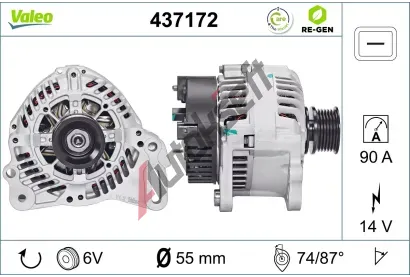 VALEO Altern�tor VA 437172, 437172