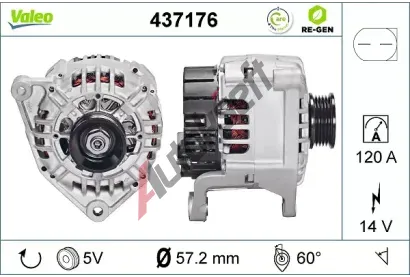 VALEO Altern�tor VA 437176, 437176