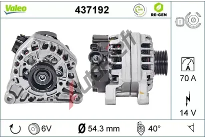 VALEO Alterntor VA 437192, 437192