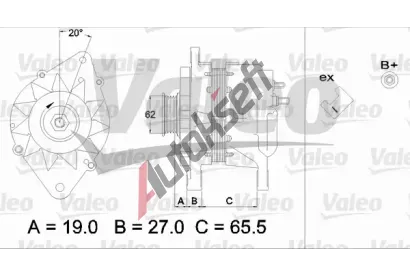 VALEO Altern�tor VA 437220, 437220