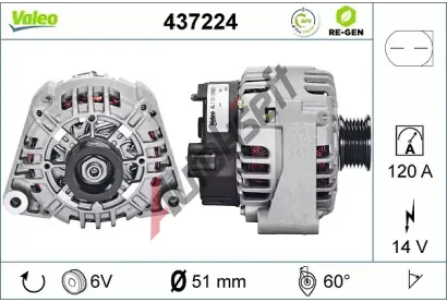 VALEO Alterntor VA 437224, 437224