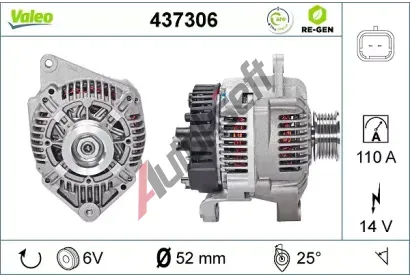 VALEO Altern�tor VA 437306, 437306