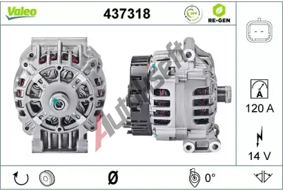 VALEO Altern�tor VA 437318, 437318